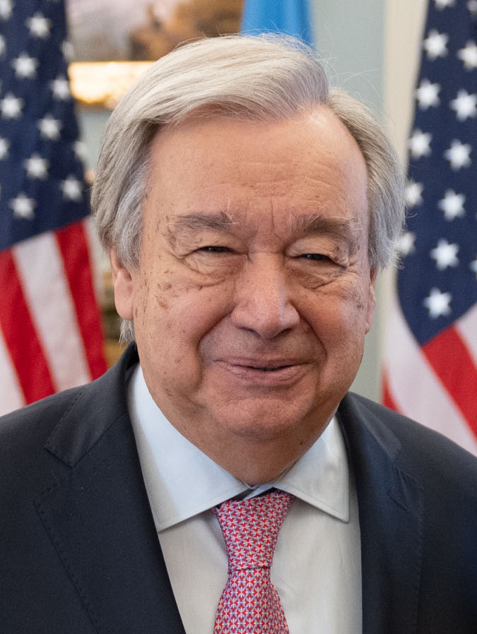Portrett av António Guterres